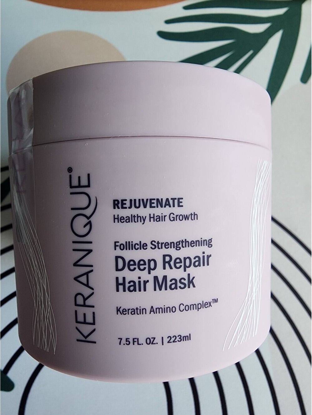 Keranique Rejuvenate Follicle Strengthening Deep Repair Hair Mask 7.5 Oz